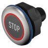 EAO Capacitive Switch Latching NO Illuminated Green IO-Link Stainless Steel IP69K 32V DC 200mA 84-ACKS-B11-04BA
