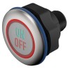EAO Capacitive Switch Latching NO Illuminated Green Stainless Steel IP69K IO-Link 32V dc 200mA 84-ACKS-C12-04C1