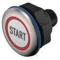EAO Capacitive Switch Latching NO Illuminated Round Push Button Operator Green LED 32V dc IO-Link IP69K 84-ACKS-C17-04C4