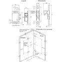 Southco Black ABS/Polycarbonate Door Latch 22N Pull Force Side Mount Grabber Catch C3-805