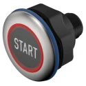 EAO Capacitive Switch Latching NO Illuminated Green Stainless Steel IO-Link IP69K 84-ACKS-B10-04B9