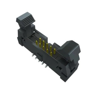 Samtec 10-Way 2-Row Shrouded Male PCB Header Surface Mount 1.27mm Pitch EHF-105-01-L-D-SM-P-TR