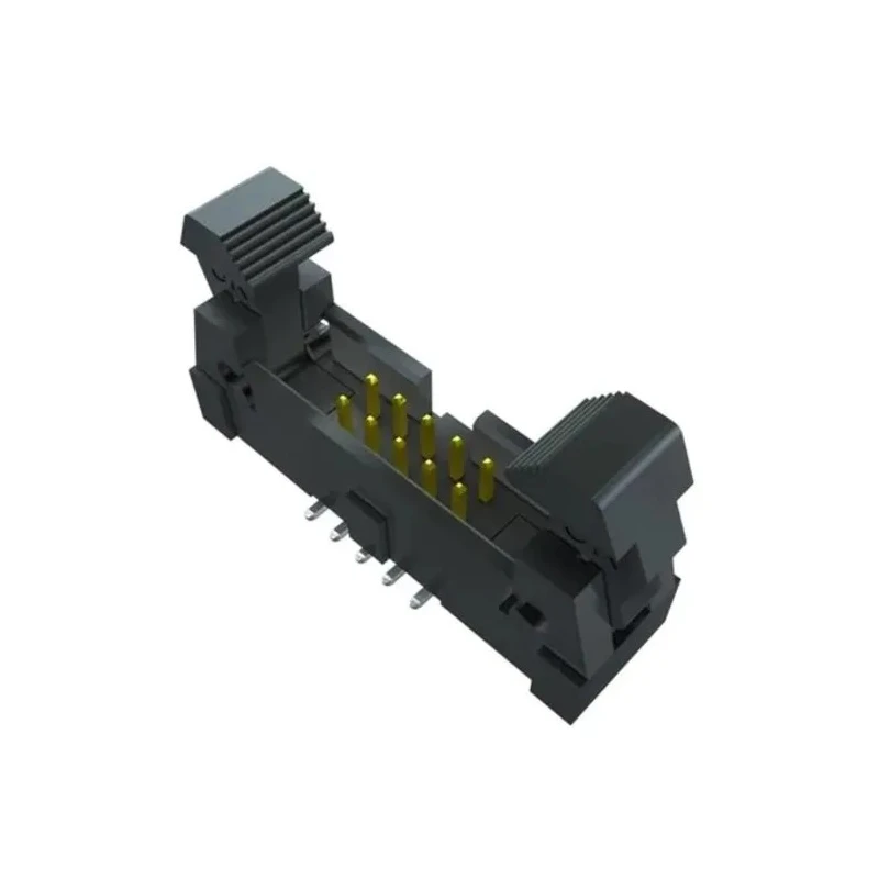 Samtec 26-Way 1.27mm Pitch Shrouded Male PCB Header Connector for Surface Mount, 2 Row EHF-113-01-L-D-SM-K-TR