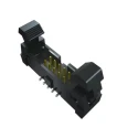 Samtec 16-Way PCB Header Male for Surface Mount, 2 Row, 2mm Pitch, Shrouded IDC Termination EHT-108-01-S-D-SM-P-TR
