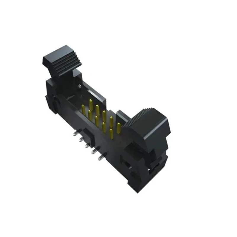 Samtec 16-Way PCB Header Male for Surface Mount, 2 Row, 2mm Pitch, Shrouded IDC Termination EHT-108-01-S-D-SM-P-TR