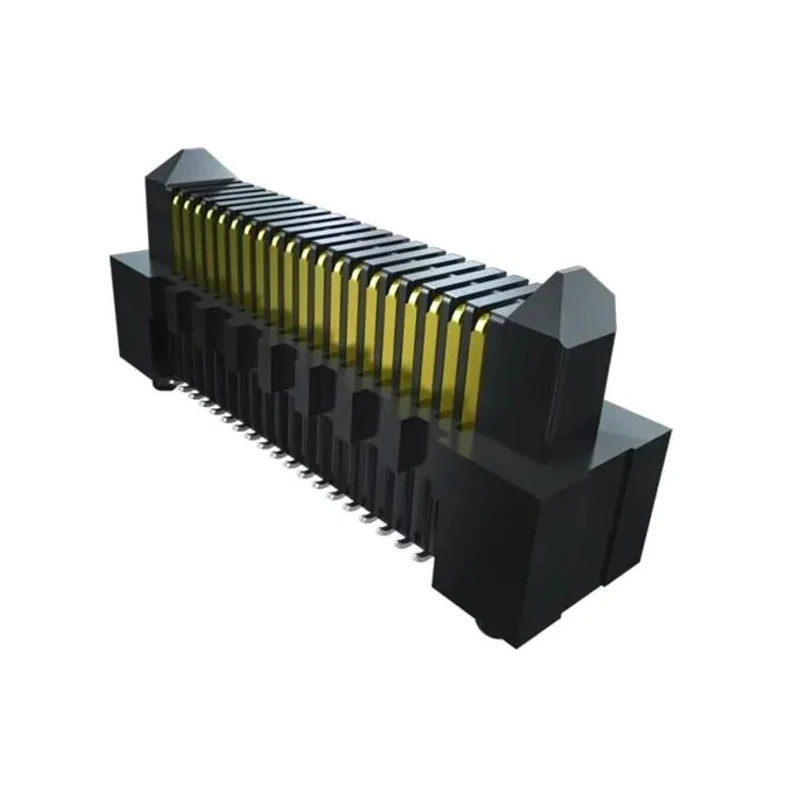 Samtec ERM8 Series Right Angle Surface PCB Header, 100 Contact(s), 0.8 mm Pitch, 2 Row, Shrouded ERM8