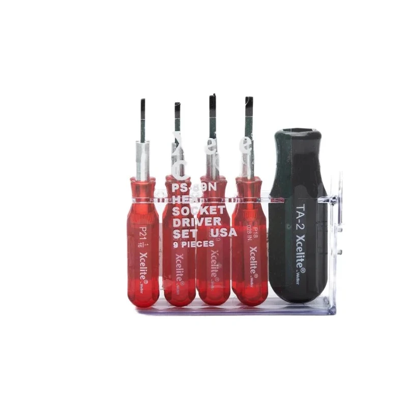 Weller Xcelite Hexagon Mini Screwdriver Set 9-Piece PS89N
