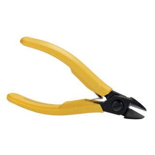 Lindstrom Micro Bevel ESD Safe Cable Cutter 125mm 2mm Cutting Capacity Steel Jaw Bi-Metal Handle 8160