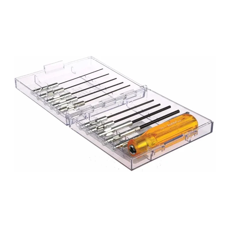 Weller Xcelite Bristol Multiple Spline Socket Interchangeable Standard Screwdriver Set, 11-Piece 99PS60N