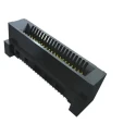 Samtec Vertical Edge Connector Female Surface Mount 40-Contacts 0.8 mm Pitch 2 Row Solder HSEC8-DV