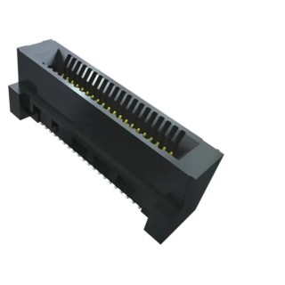 Samtec Vertical Edge Connector Female Surface Mount 40-Contacts 0.8 mm Pitch 2 Row Solder HSEC8-DV