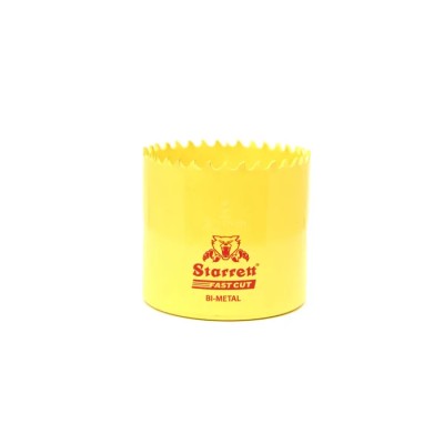 Starrett 51 mm Diameter HSS Bi-metal Drill Bit for Stainless Steel and Mild Steel Sheet FCH0200-G