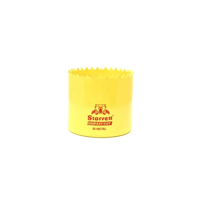 Starrett 51 mm Diameter HSS Bi-metal Drill Bit for Stainless Steel and Mild Steel Sheet FCH0200-G