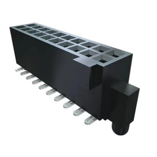 Samtec SFC Series Straight Surface PCB Socket, 40-Contact, 2 Row, 1.27 mm Pitch Solder SFC-120-T2-L-D-K-TR