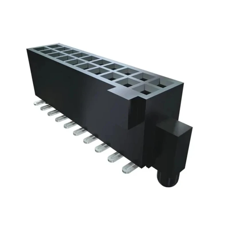 Samtec SFC Series Straight Surface PCB Socket, 40-Contact, 2 Row, 1.27 mm Pitch Solder SFC-120-T2-L-D-K-TR