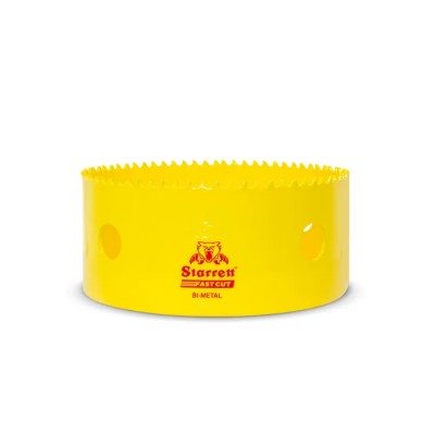 Starrett 102 mm Diameter HSS Bi-Metal Drill Bit for Mild Steel Sheet, Metal, Stainless Steel FCH0400-G