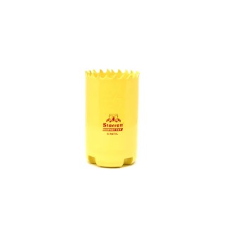 Starrett 32 mm Diameter HSS Bi-metal Hole Saw for Plaster, Mild Steel, Stainless Steel, Plastic, Metal, Wood FCH0114-G