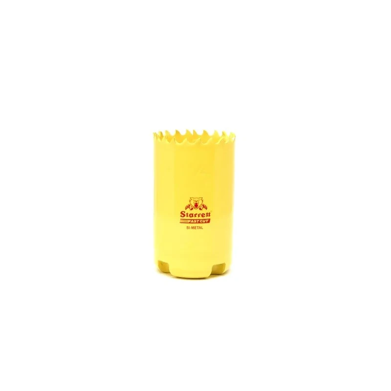 Starrett 32 mm Diameter HSS Bi-metal Hole Saw for Plaster, Mild Steel, Stainless Steel, Plastic, Metal, Wood FCH0114-G