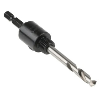 Starrett High Speed Steel 6.5 mm Diameter Pilot Drill Bit Hex Shank, 13 mm Length A4