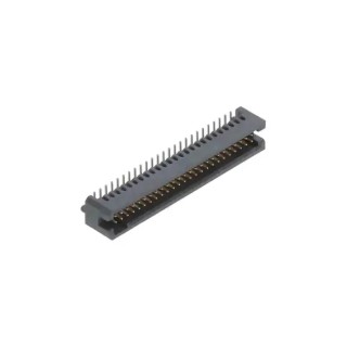 Samtec TFC Series Horizontal Surface PCB Header, 50 Contacts, 1.27 mm Pitch, 2 Row, Shrouded TFC-125-02-F-D-A-K-TR