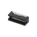 Samtec TFML Series Vertical Through Hole PCB Header, 20 Contacts, 1.27 mm Pitch, 2 Row, Shrouded TFML-110-02-S-D-P-TR