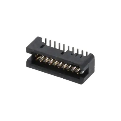Samtec TFML Series Vertical Through Hole PCB Header, 20 Contacts, 1.27 mm Pitch, 2 Row, Shrouded TFML-110-02-S-D-P-TR