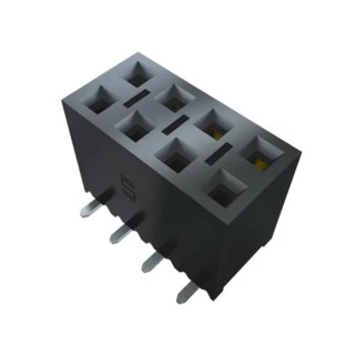 Samtec SSM Series Vertical Surface PCB Socket 40-Contact 2 Row 2.54 mm Pitch Solder SSM-120-L-DV-LC-M-TR