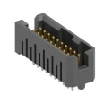 Samtec Vertical Through Hole PCB Header 20 Contact 0.5mm Pitch 2 Row Shrouded TFML-110-02-S-D-A-K-TR