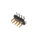 Samtec TMM Series Vertical Surface Mount Unshrouded Pin Header 8 Contacts 2 mm Pitch 2 Row TMM-104-01-L-D-SM-P-TR