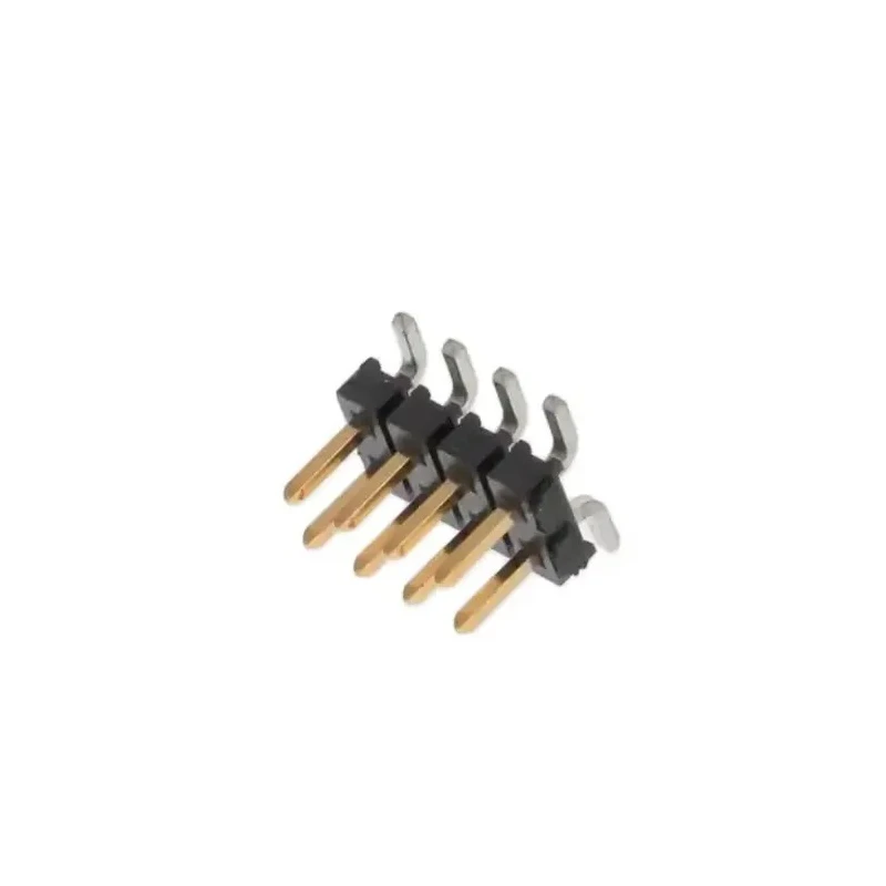 Samtec TMM Series Vertical Surface Mount Unshrouded Pin Header 8 Contacts 2 mm Pitch 2 Row TMM-104-01-L-D-SM-P-TR