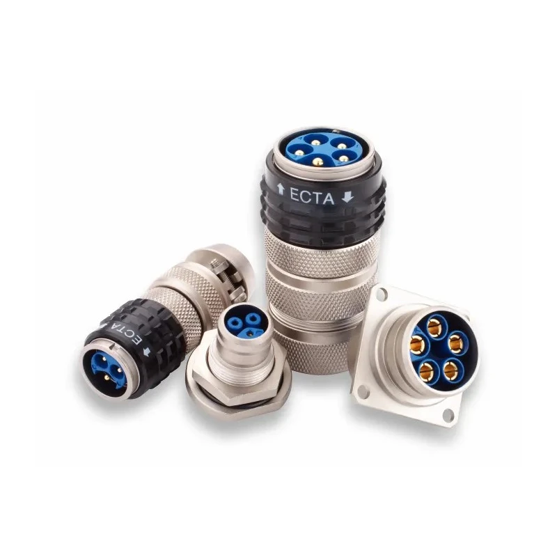 Amphenol Air LB Circular Connector 12 Contacts Push Pull Socket Female IP66 IP67 ECTA 133 1332M212FS