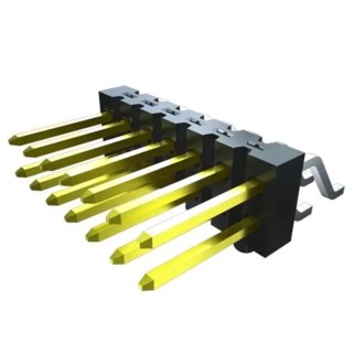 Samtec Vertical Surface Pin Header 16 Contacts 0.64 mm Pitch 2 Row Unshrouded TSM-108-01-F-DV-P-TR