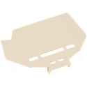 Weidmüller Z Series DIN Rail Terminal Blocks End Cover Dark Beige Wemid 1610840000