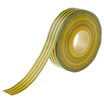 Advance Tapes Yellow Polyvinyl Chloride Electrical Insulation Tape 19mm x 33m Rubber Resin Adhesive AT7