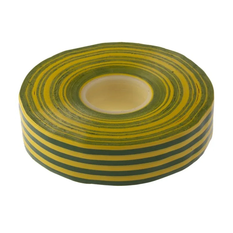 Advance Tapes Yellow Polyvinyl Chloride Electrical Insulation Tape 19mm x 33m Rubber Resin Adhesive AT7