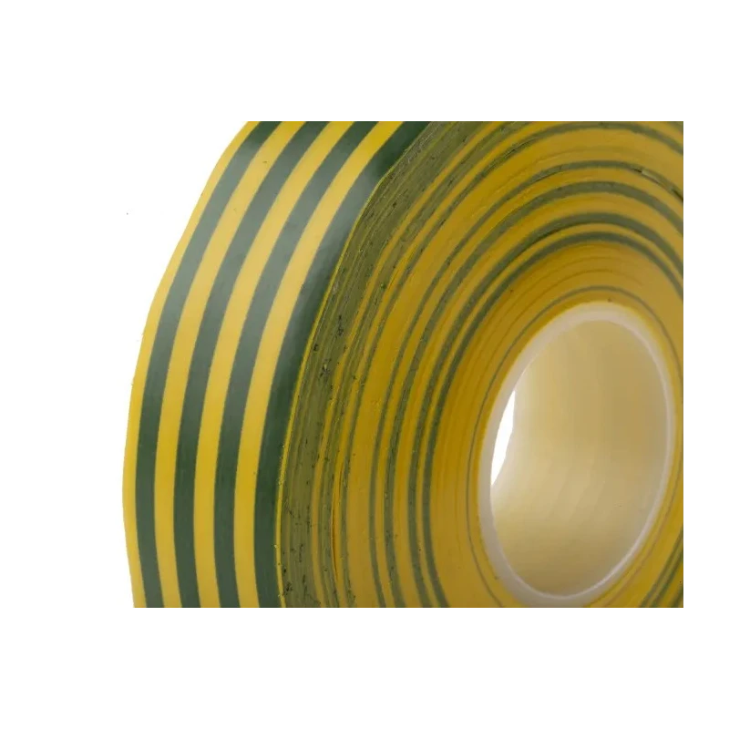 Advance Tapes Yellow Polyvinyl Chloride Electrical Insulation Tape 19mm x 33m Rubber Resin Adhesive AT7