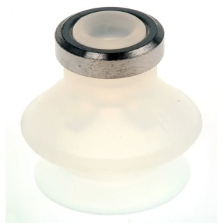 SMC 20 mm Bellow Silicon Rubber Pneumatic Suction Cup ZP20BS