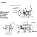 SMC Pneumatic Rotary Actuator 18mm Bore 1 Mpa Operating Pressure 190° Angle of Rotation MSQB20A