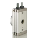 SMC Pneumatic Rotary Actuator MSQ Series 25mm Bore 1 MPa Maximum Operating Pressure 10.8Nm Torque EMSQB50A