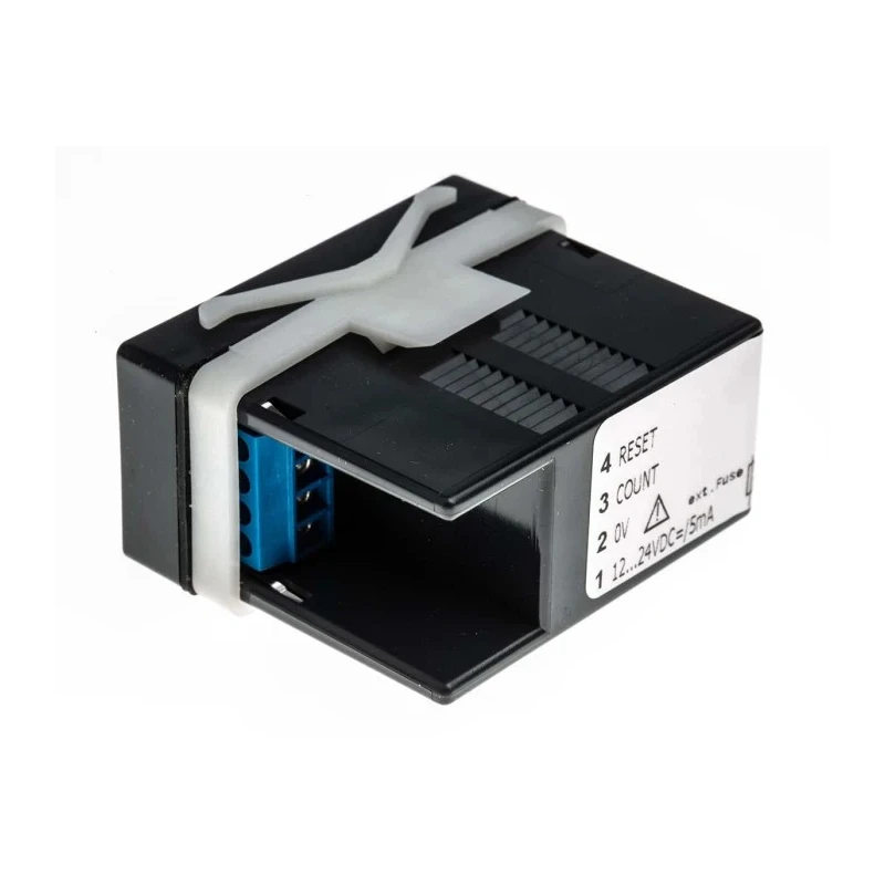 Hengstler TICO 731 Digital Counter, 8 Digit LCD Display, 7.5 kHz Maximum Count Frequency, 24V DC, Panel Mount 0 731 201
