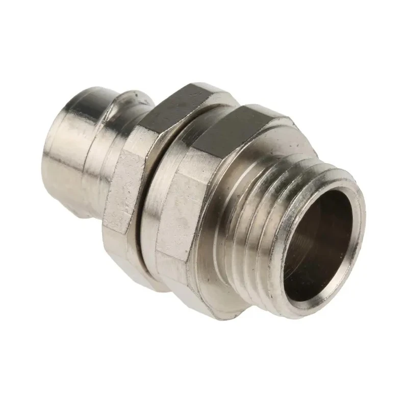 Adaptaflex Nickel-Plated Brass Conduit Fitting 16 mm Nominal Size M16 Thread IP40 Rated 7TCA296010R0045 S16/M16/B