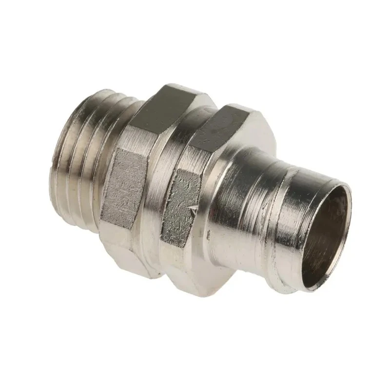 Adaptaflex Nickel-Plated Brass Conduit Fitting 16 mm Nominal Size M16 Thread IP40 Rated 7TCA296010R0045 S16/M16/B