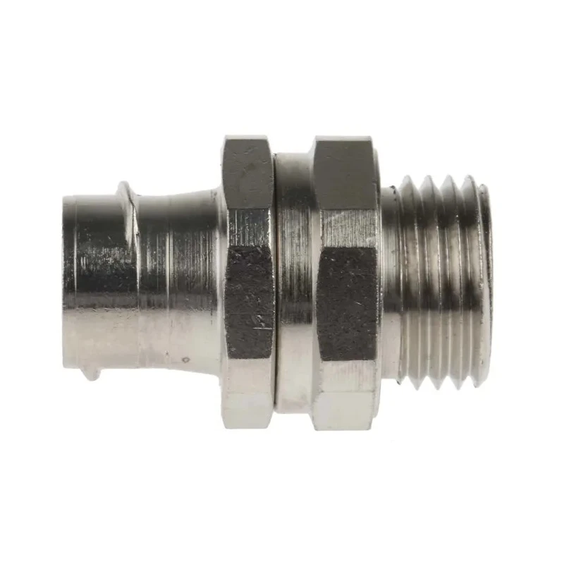 Adaptaflex Nickel-Plated Brass Conduit Fitting 16 mm Nominal Size M16 Thread IP40 Rated 7TCA296010R0045 S16/M16/B