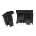 Arcol Ohmite Heatsink for IXYS I4, CPC PAK, TO-220, Ohmite CS10, TO-247, Anodised Finish 39.5 mm x 27 mm x 33.9 VRA-27-101E