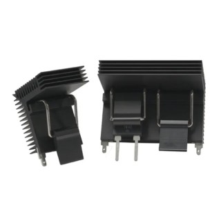 Arcol Ohmite Heatsink for IXYS I4, CPC PAK, TO-220, Ohmite CS10, TO-247, Anodised Finish 39.5 mm x 27 mm x 33.9 VRA-27-101E