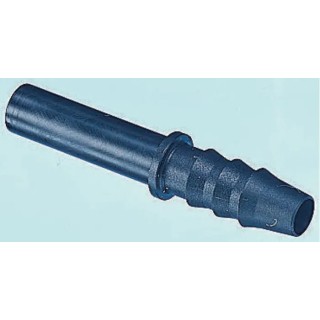 Legris LF3000 Series Pneumatic Fitting Push In 10 mm to Push In 6.3 mm Male Glass Reinforced Nylon, Nickel Finish LF3000