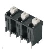 Weidmüller LSF Series PCB Terminal Block 3-Contact 7.5 mm Pitch 1 Row 800V Push-in Connection 1826140000