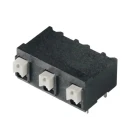 Weidmüller LSF Series PCB Terminal Block, 3-Contact, 7.5 mm Pitch, 1 Row, 17.5A Current, 800V Voltage, Fibreglass 1824890000