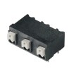 Weidmüller LSF Series PCB Terminal Block, 3-Contact, 7.5 mm Pitch, 1 Row, 17.5A Current, 800V Voltage, Fibreglass 1824890000
