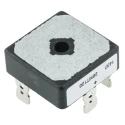 Vishay Bridge Rectifier, 1200 V Peak Reverse Repetitive Voltage, 375 A Peak Surge Current, 5-Pin Single VS-26MT120